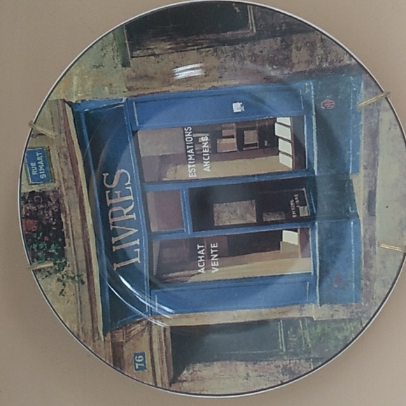 π SIROP DE CITRON or APRICOT PLATE Rosanna Retired 8β POP ART FUNKY DECOR - Picture 12 of 16